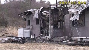 木造2階建て住宅が全焼 けが人は無し 宮城・大崎市