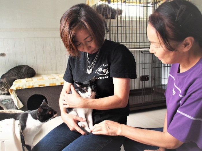 堀口さん(右)と、古山さん(左)