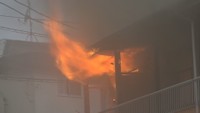 津山市のアパートで自室に火を付けた疑い 23歳の無職の男を逮捕 岡山