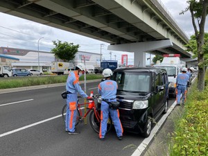 【速報】仙台・宮城野区 自転車が軽乗用車にはねられる 自転車の男性が重傷