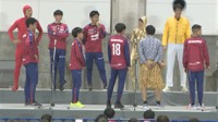 J2・ファジアーノ岡山がファン感謝デー 選手がコスプレやトークで会場沸かせる