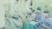 岡山中央病院に国産手術支援ロボット「hinotori」を県内初導入 医師の負担軽減・ミス防止に期待