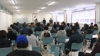 西日本豪雨で自宅を失った被災者に向け…災害公営住宅の説明会 岡山・倉敷市