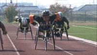 東京パラ五輪めざして…カンボジアの車いす陸上選手が岡山市で合宿