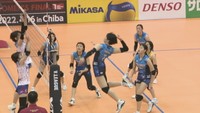 岡山シーガルズ ホーム戦 新戦力の高校生が躍動