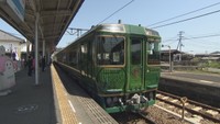 市民だけが乗れる弘法大師・空海の特別列車 生誕1250年を記念 香川・善通寺市