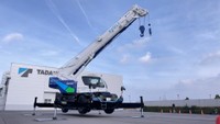 世界初「フル電動クレーン車」をタダノが開発 1台当たり約27tのCO2排出を削減 香川