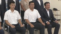 高松商・浅野翔吾選手「いいチームになれた」 52年ぶりの甲子園ベスト8を高松市長に報告