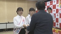 若い世代に献血を呼び掛け 看護学生が出発「1歩踏み出すことがとても重要」 岡山