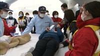 南海トラフ巨大地震に備え 病院で大規模災害訓練 香川・高松市