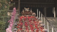 「備前片上ひなめぐり」開幕 約7000体のひな人形が商店街を彩る 岡山