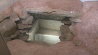 千足古墳の貴重な「石室」が公開 一目見ようと長い行列が! 内部を360度再現したCGも 岡山市