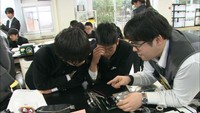 回るだけじゃない!? 進化型モーターの出前授業 香川・高松市