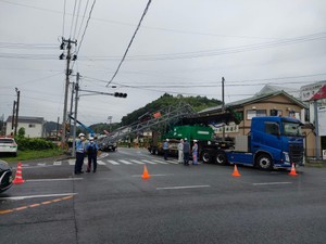 宮城・松島町でトレーラーが踏切設備に衝突 JR東北線・陸前山王ー小牛田間で運転見合わせ