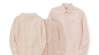 「大手まんぢゅう」の小豆の皮を再利用した染料で「染めなおした服」 無印良品の岡山2店舗で販売