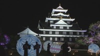 岡山城と後楽園でライトアップイベント 4年ぶり「春の烏城灯源郷」「春の幻想庭園」開催