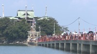 参拝できるのは年に2日だけ 津嶋神社で夏の例大祭 子どもの健康を願う 香川・三豊市