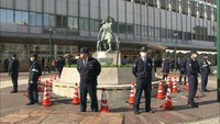 中学卒業生の「特攻服」問題 岡山駅前集合を防ぐため、多くの警察官が警戒