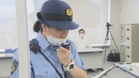 無線を使って早く正確に情報を伝達 香川県警が初動捜査の技能競技会