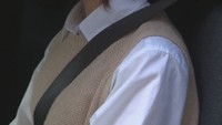 後部座席のシートベルトの着用率は40%あまり 全国平均を下回る 岡山県
