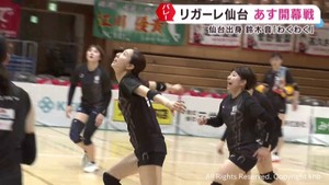 リガーレ仙台 18日にVリーグの開幕戦 初優勝を目指す