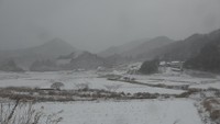 新見市で積雪 岡山県で今シーズン初 風も冷たく寒さの厳しい1日に