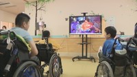 病気や障害で外出困難な子どもたちがオンラインで万博を体験 中継や動画で雰囲気を楽しむ 岡山市