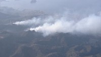 山火事発生から丸1日 約250haが焼ける 岡山市「延焼は広がっていない」