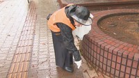 たばこ販売店やJTがごみ拾い 喫煙マナー向上を呼び掛け 高松市
