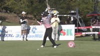 若手女子ゴルファー熱戦 山陽新聞レディースカップ開幕 作陽学園高3年・宮内美空ら岡山で期待の若手が出場