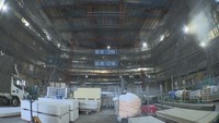 岡山芸術創造劇場「ハレノワ」 工事中の内部を公開 2023年9月に開館予定