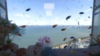 ゴールドタワーがリニューアル 金魚が空を泳ぐ?展望台に天空のアクアリウム