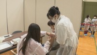 〈新型コロナ〉ワクチン集団接種に向け香川・丸亀市でリハーサルを実施