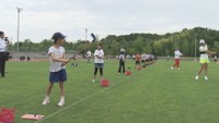 小学生のスナッグゴルフ教室 小倉彩愛プロらが指導 岡山・総社市