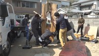 瀬戸芸開幕まで1週間 会場の島では急ピッチで作品公開の準備進む