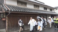 約1200kmある遍路道を歩きながら安全点検 四国4県で9000人以上が一斉に 香川県知事も参加