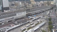 路面電車乗り入れ JR岡山駅前広場に105mのひさし設置へ