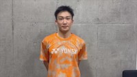 日本代表引退のバドミントン桃田賢斗選手 地元・香川へ向けた動画メッセージ