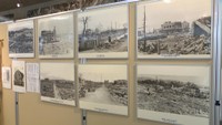 岡山空襲から79年…平和の尊さを伝えるパネル展 資料や写真など約100点を展示 ウクライナの写真も