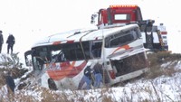 真庭市の観光バス横転事故 元運転手の男に禁錮10カ月 執行猶予3年の判決 岡山地裁津山支部
