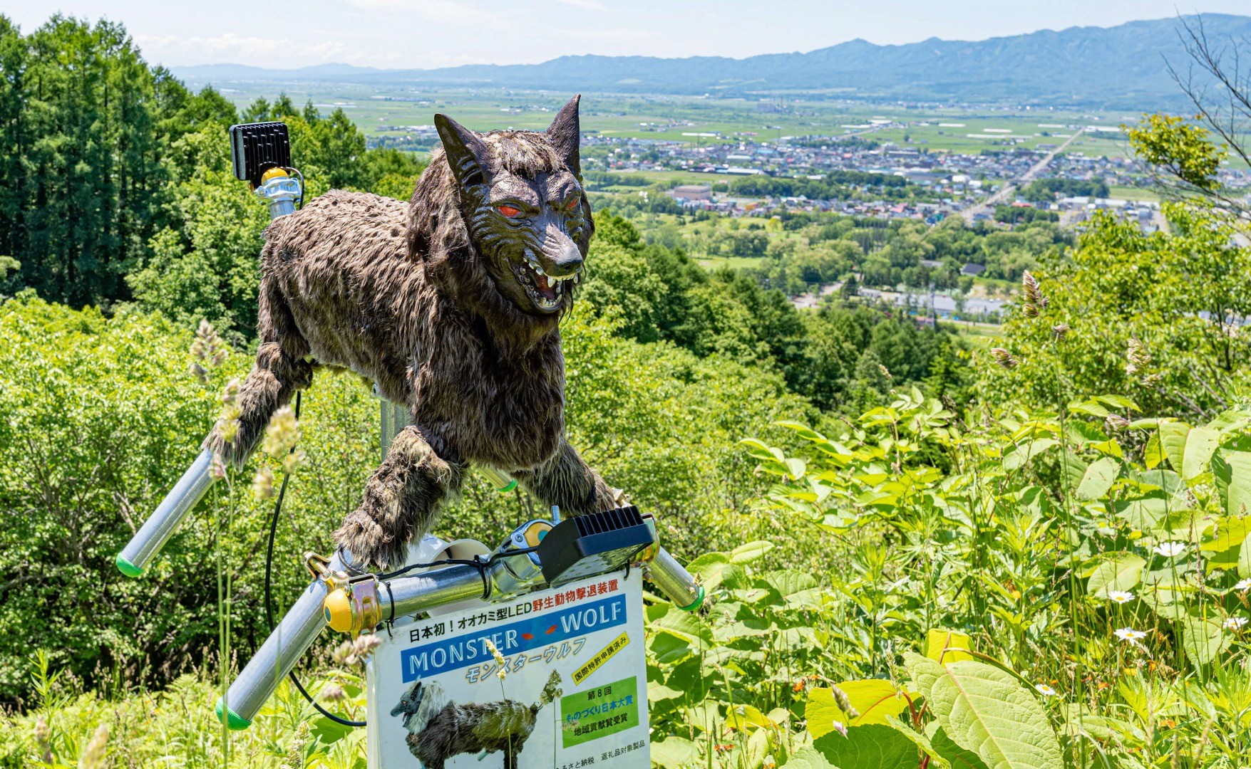 185万円でも寄付あった! 返礼品「モンスターウルフ」で町の魅力をPR