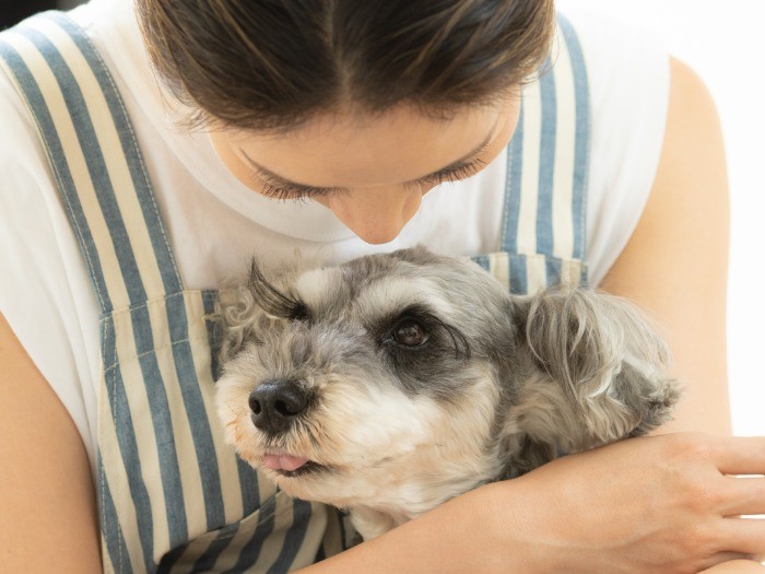 ヴィヴアンも大日方さんの腕の中でうっとり