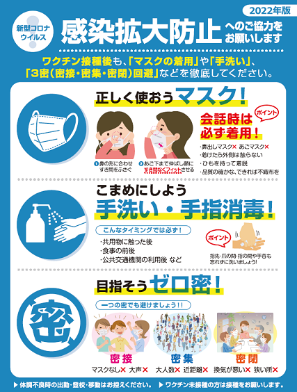 感染拡大防止ポイント