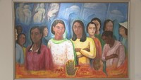 古希迎え「Koki展」元美術教師・久山峰年さんの絵画展 高松市