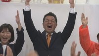東かがわ市長選 現職の上村一郎さんが再選