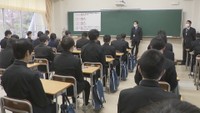 岡山県の公立高校で特別入試始まる 平均倍率は過去最低の1.46倍 16日に結果通知