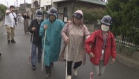 「みんなで誰一人取り残さない」水害に備え視覚障害者の避難訓練 岡山市【こつこつ防災】