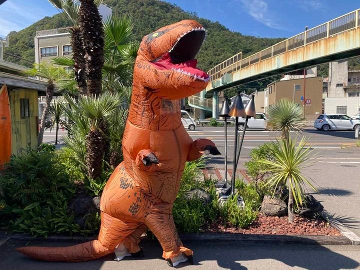 ティラノサウルス100体以上が香川の海岸を走る!? 「子どもを笑顔に」11月開催