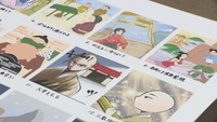 “現代風”弘法大師など全88種類! 専門学生が四国遍路「カード」を制作