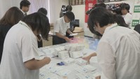自民党総裁選 岡山県連で開票作業始まる 上位2人の決選投票確実か